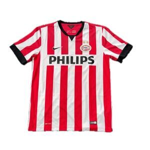 PSV EINDHOVEN HOME KIT FOOTBALL SHIRT 2014 SOCCER JERSEY Goodman Large Nike